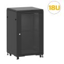 Photo : Baie serveur 19 pouces 18U - 600 x 600 mm