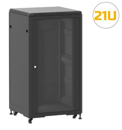 Vue globale de la baie de brassage 19 pouces 21U