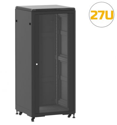 Vue globale de la baie de brassage 19 pouces 27U