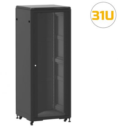 Vue globale de la baie de brassage 19 pouces 31U