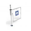 Portillon magasin plexiglas ouverture gauche