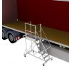 Plateforme accès latéral camion en aluminium