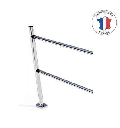 Poteau de guidage pour barre de guidage