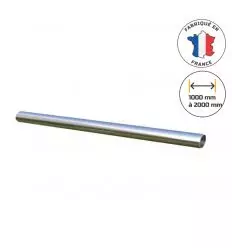 Barre de guidage horizontale chromé pour poteau de guidage