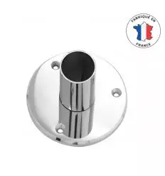 Manchon Mural Chromé pour Guidage en Magasin