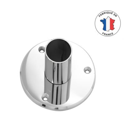Manchon Mural Chromé pour Guidage en Magasin