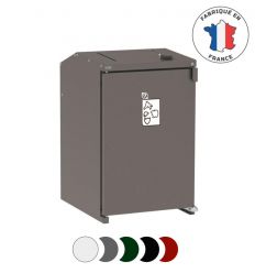 Abri conteneurs à poubelles extérieur