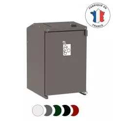 Abri conteneurs à poubelles extérieur