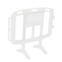 Photo : Barrière vauban en polypropylène Blanc - 126 x 102,1 cm