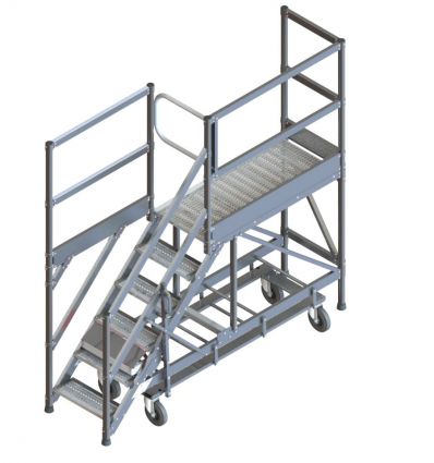 Quai de déchargement camion arrière hauteur 1,23 m