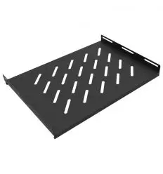 Tablette fixe 1U 19 pouces pour baie de brassage