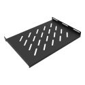 Photo : Tablette fixe 1U 19 pouces pour baie de brassage Fixe - 600 mm
