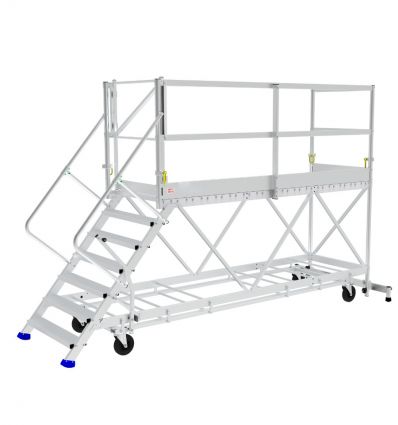 Quai de déchargement camion latéral aluminium 3 m