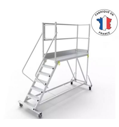 Plateforme accès latéral camion 2 m