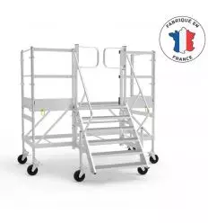 Quai de déchargement camion arrière