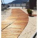 Photo : Chemin de plage en bois 990 mm