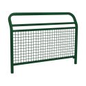 Photo : Barrière de ville spéciale école L.1500 mm Vert mousse RAL 6005 - Sans motif