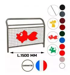 Barrière de ville spéciale école L.1500 mm