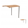 Pergola urbaine extension frontale 2 pieds