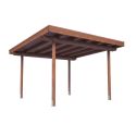 Photo : Pergola Autoportée en bois Plat carré - Chêne doré