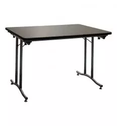 Table pliante professionnelle rectangulaire  en mélaminé