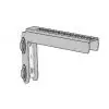 Support haut pour pupitre porte verre