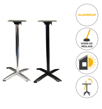 pied de table mange debout hauteur de 108 cm