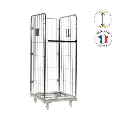 Chariot Rolls 3 Côtés Grande Maille