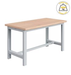 Établi lourd de couleur gris clair RAL 7035