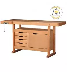 Table de menuisier bois