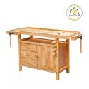 Photo : Établi professionnel bois