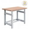 Établi lourd réglable en hauteur couleur gris clair RAL 7035