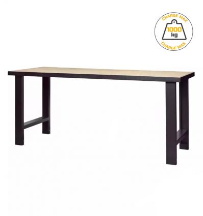 Grande table d'atelier charge maximal 1 tonne