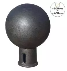 Borne Anti-stationnement Ronde Fonte