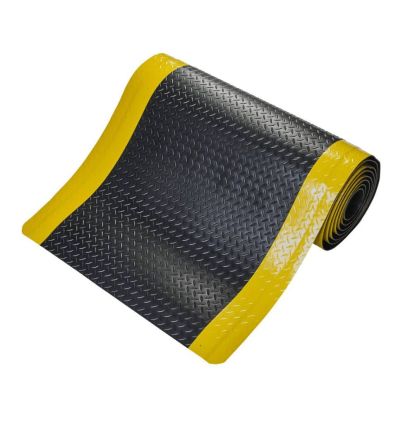 Tapis Antifatigue ergonomique jaune et noir