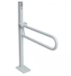 Barre d'appui rabattable sur colonne