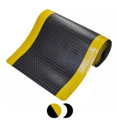Tapis Antifatigue ergonomique jaune et noir
