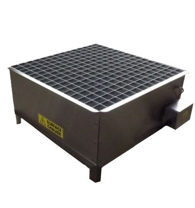 Bac a feu formation incendie portable