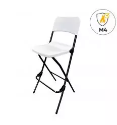Tabouret haut pliant pour mange debout