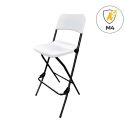 Photo : Tabouret haut pliant pour mange debout
