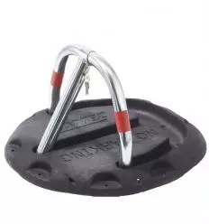 Arceau de parking avec socle en caoutchouc