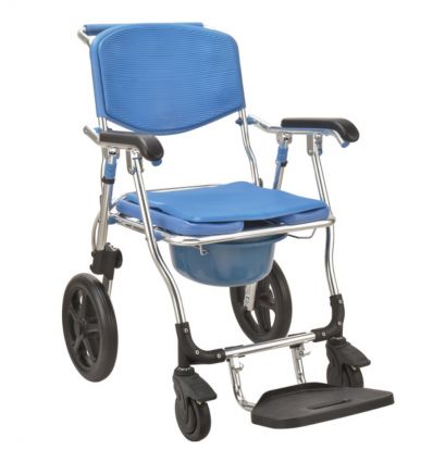 Fauteuil de douche roulant pliant