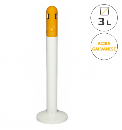 Cendrier anti-UV et anti-rouille