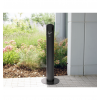 Cendrier sur pied anthracite 3 litres de face