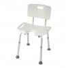 Chaise de douche PMR - blanc