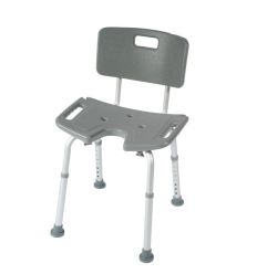 Chaise de douche PMR - gris