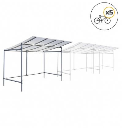 Abri Vélo Collectivités 5 places