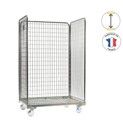 Chariot Roll Conteneur Grand Volume