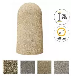 borne de protection en béton tronconique 4 coloris