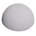 Photo : Borne Anti-stationnement Demi-sphère en Béton Gris sablé - Ø 60 cm - Sans